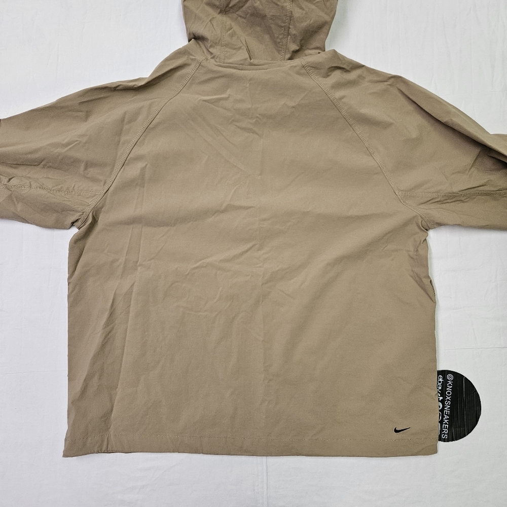 Nike Tech Windrunner Woven Jacket Hoodie Parachute Beige HM7151-297 Men's Size L - Picture 6 of 10